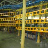 Порошковая покраска металлоконструкции в желтый цвет